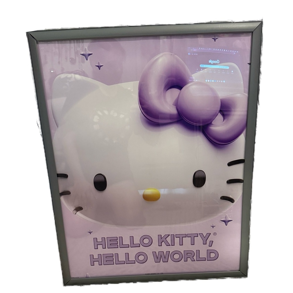 Hello Kitty Art Poster Print